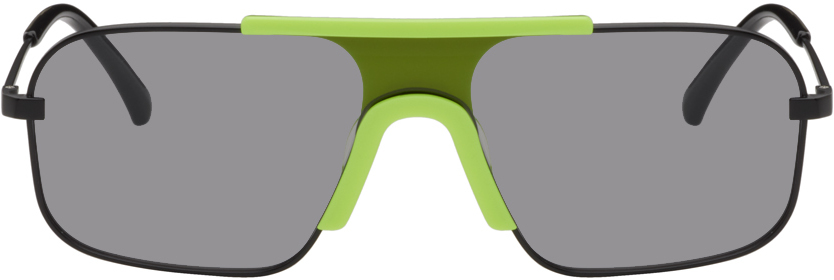 Projekt Produkt Black Aviator Sunglasses In Cbk