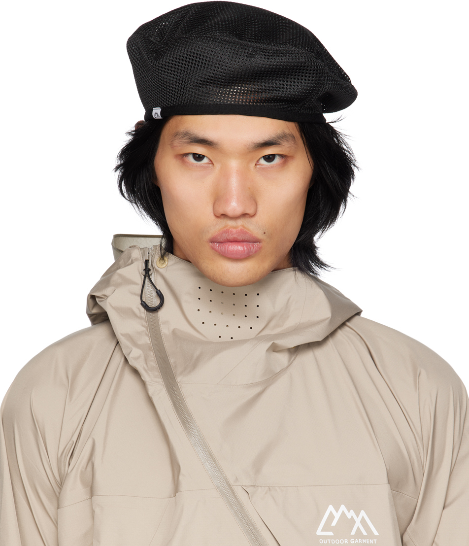 Black Mesh Beret by CMF Outdoor Garment on Sale