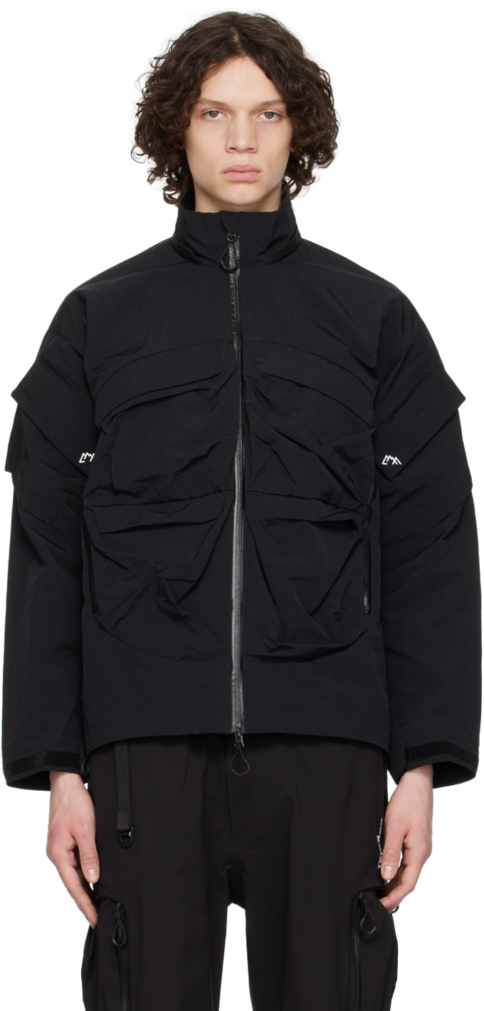 CMF Outdoor Garment: Black Sling Shot Jacket | SSENSE Canada