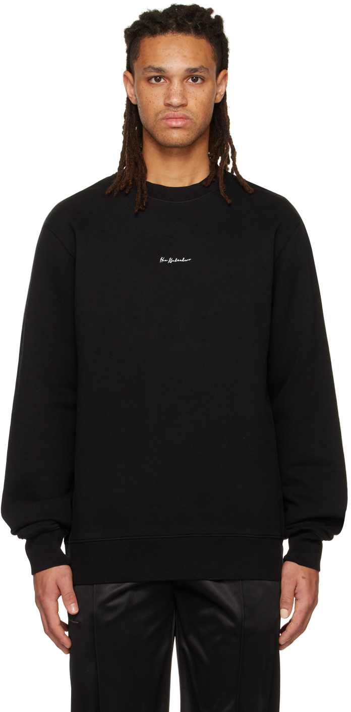 Black Casual Sweatshirt
