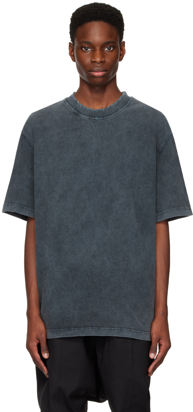 Han Kjobenhavn: Gray Distressed T-Shirt | SSENSE