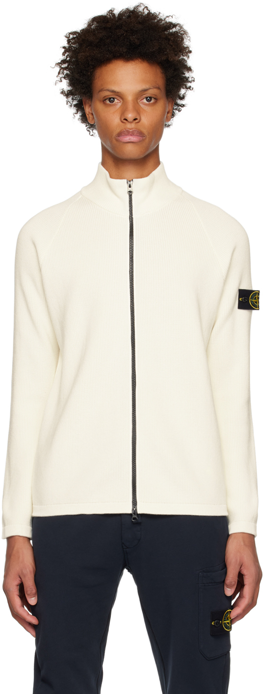 stone island zip sweater