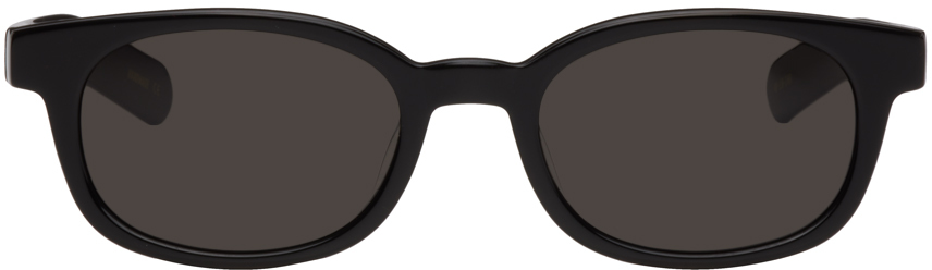 Flatlist Eyewear Black Le Bucheron Sunglasses In Solid Black