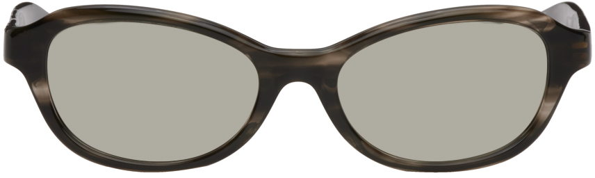 Flatlist Eyewear Gray Priest Sunglasses In Grey Havana/silver R