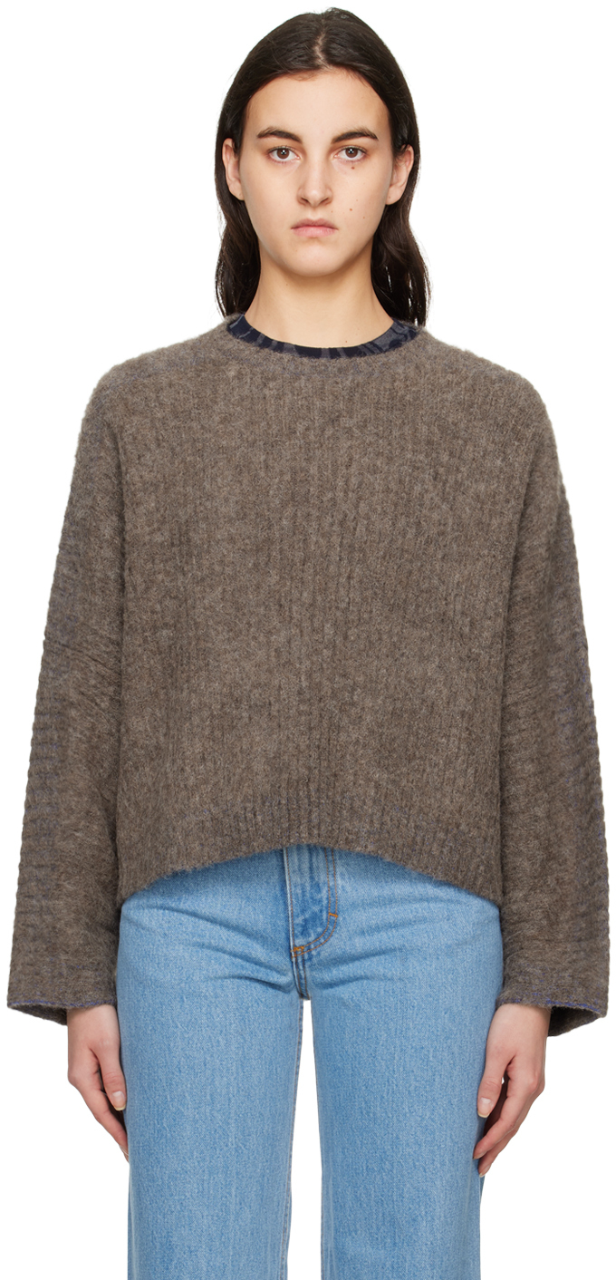 Taupe Poet Sweater