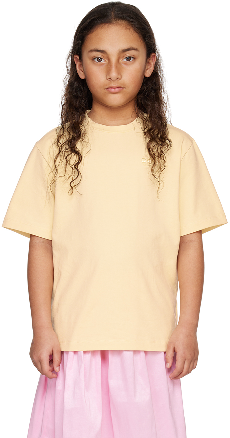 Crlnbsmns Kids Yellow Embroidered T-shirt In 2010 Banana
