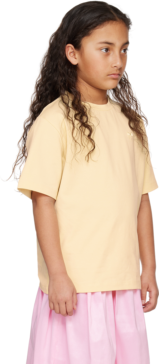 Crlnbsmns Kids Yellow Embroidered T-shirt In 2010 Banana