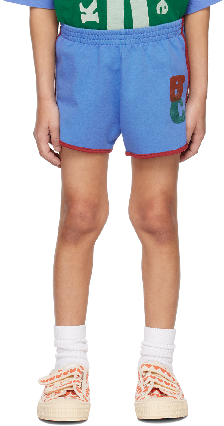 Morley Kids Blue Pointelle Shorts