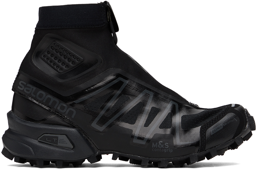 Salomon: Black Snowcross Sneakers | SSENSE