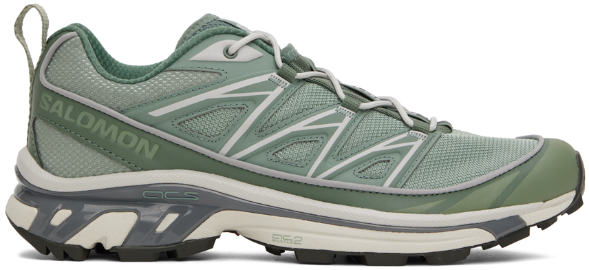 Salomon Green Xt-6 Expanse Sneakers In Laurel Wr/lily Pad/d