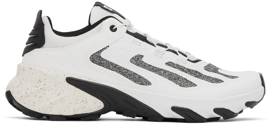 Salomon White Speedverse Prg Sneakers In White/vanilla