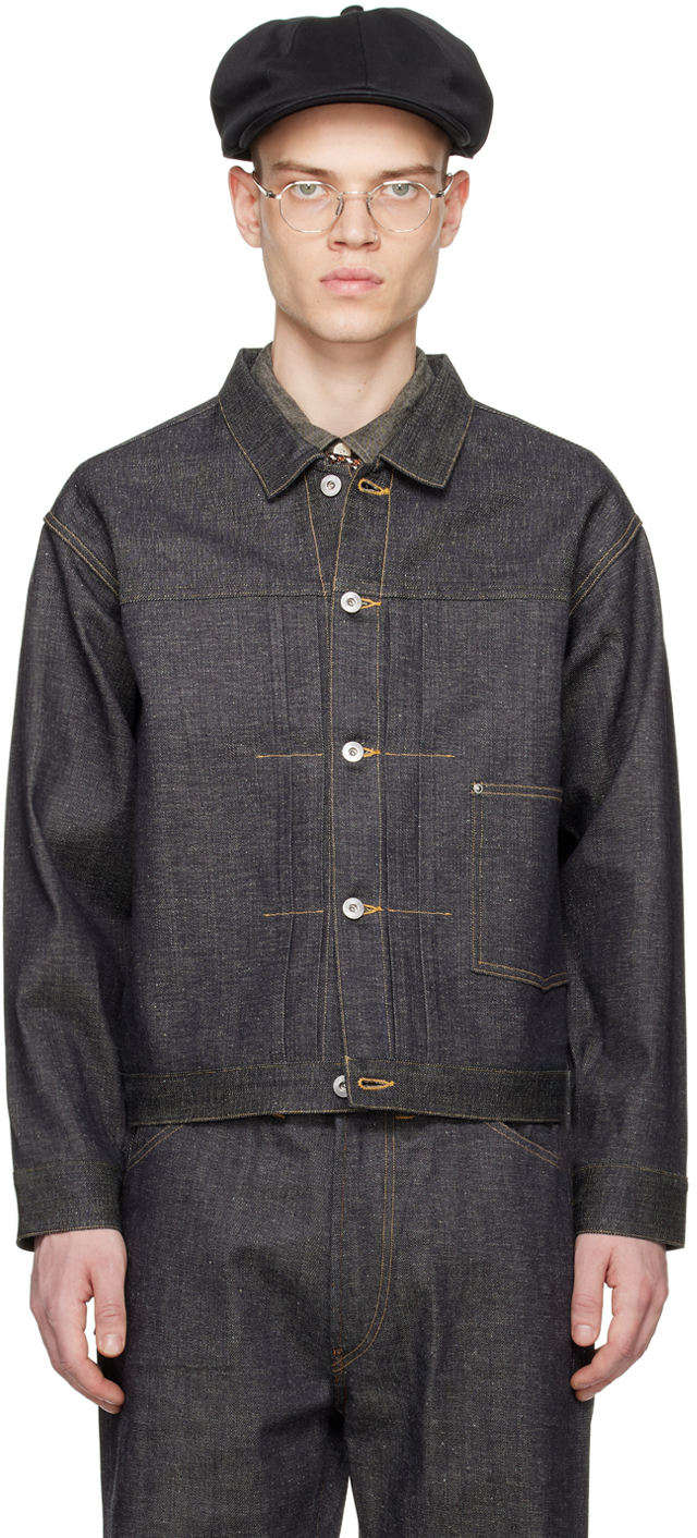 Indigo Lot. 703 Denim Jacket In Raw Indigo