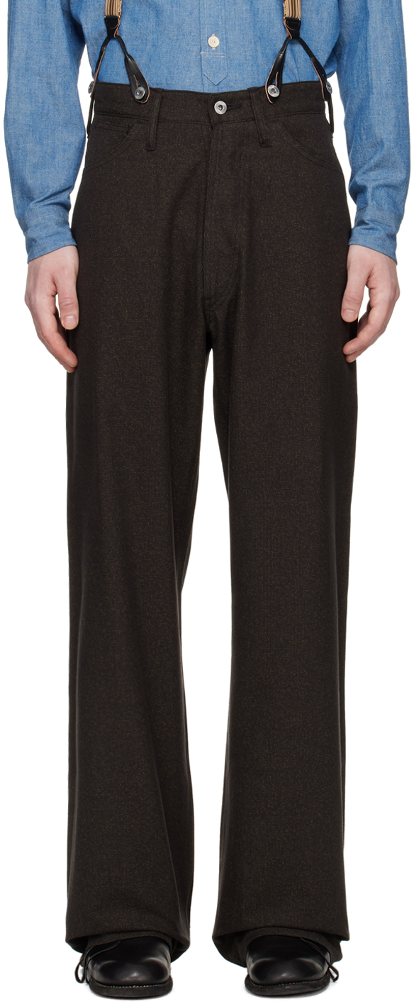 TAIGA TAKAHASHI BROWN LOT. 209 TROUSERS