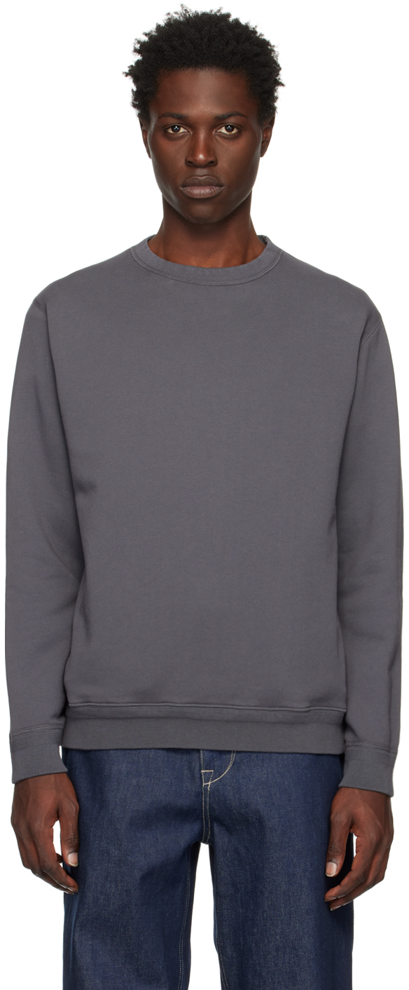 Lady White Co.: Gray '44 Sweatshirt | SSENSE