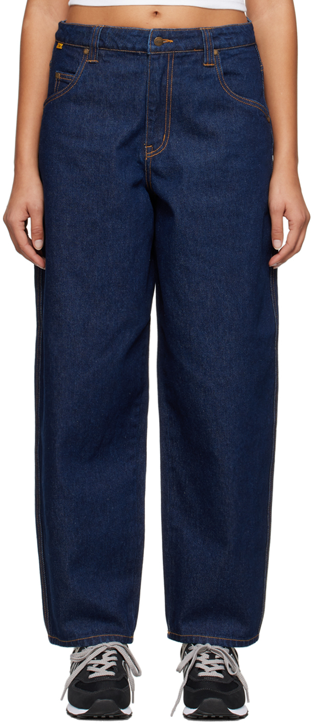 Dime: Blue Baggy Jeans | SSENSE