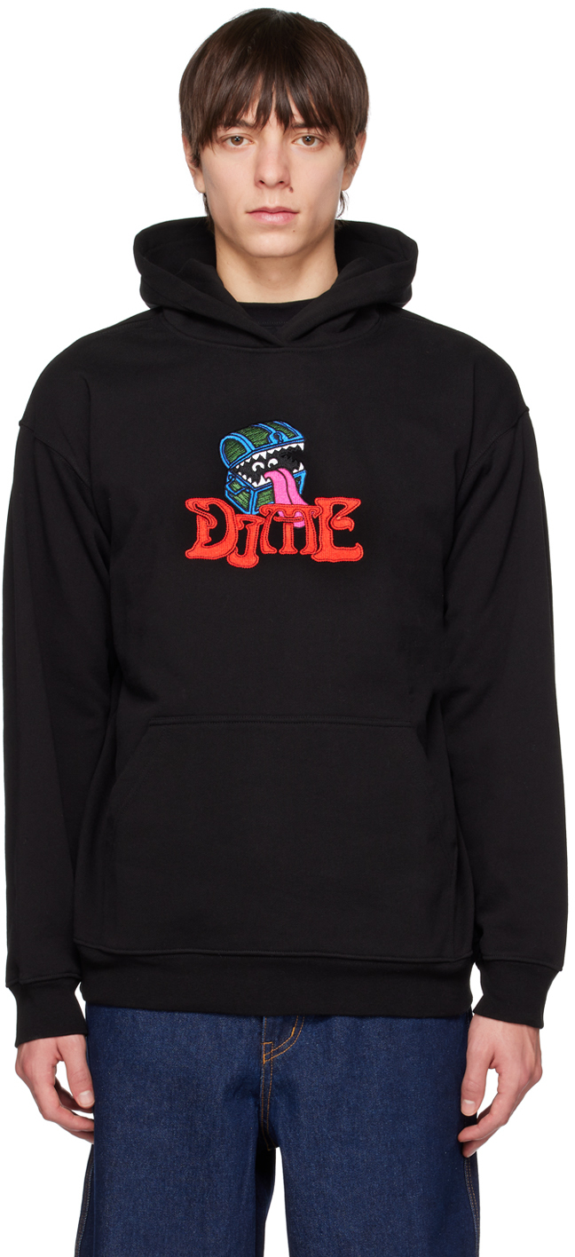 Dime Black Mimic Hoodie | Smart Closet