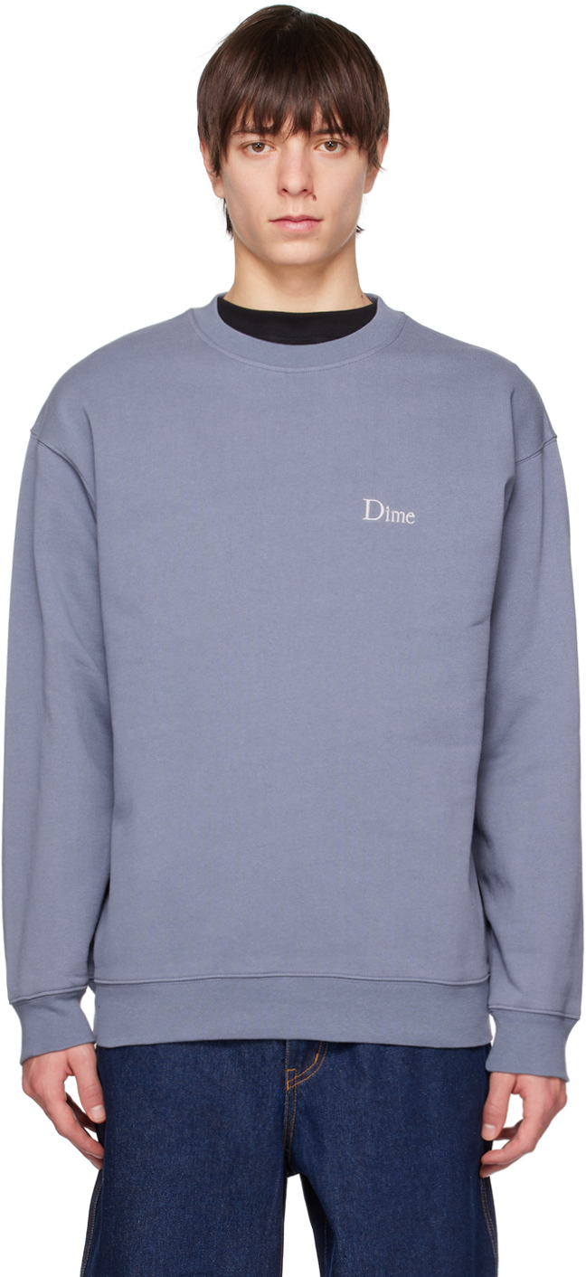 Dime Gray Classic Sweatshirt In Iron