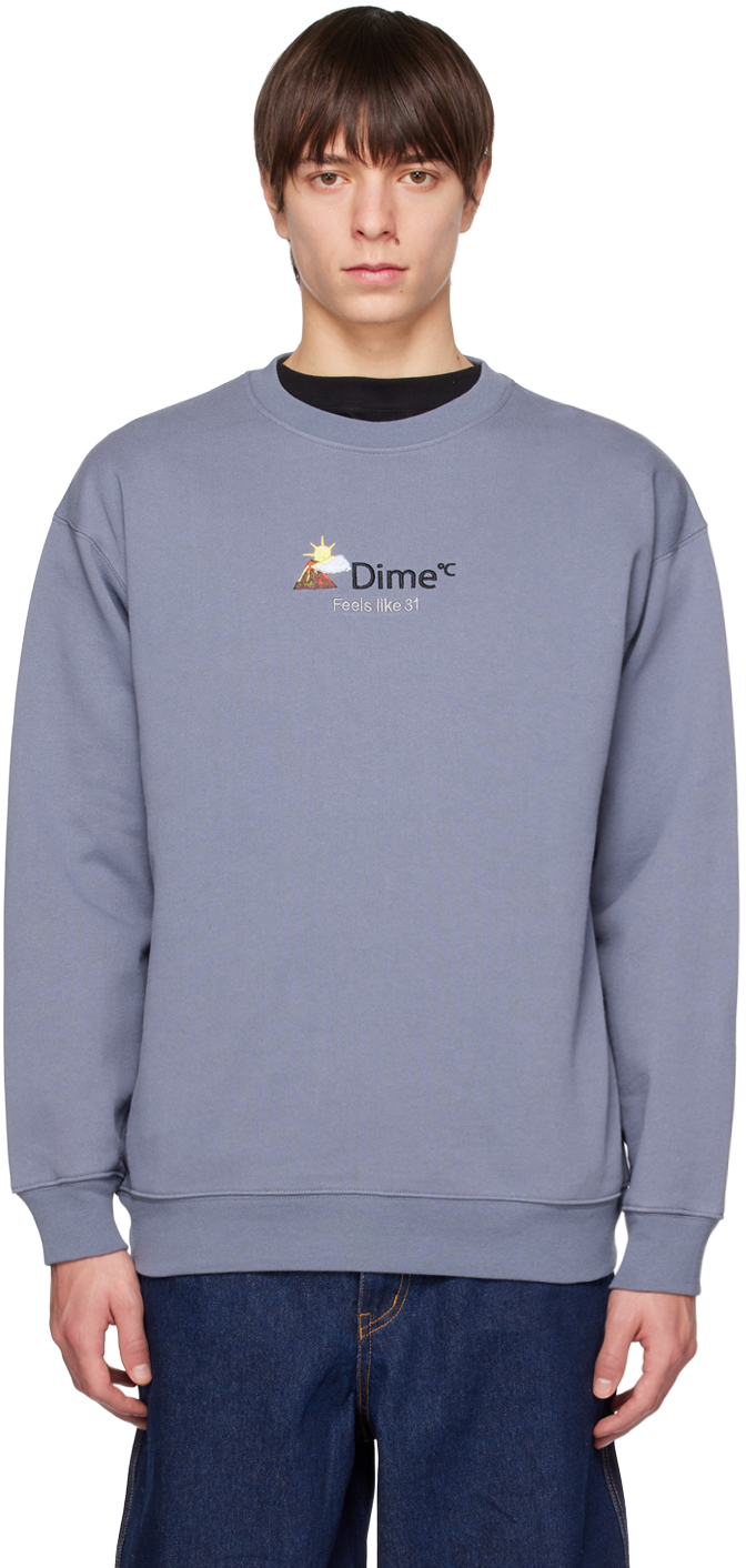 Dime Gray Weather Sweatshirt In Iron