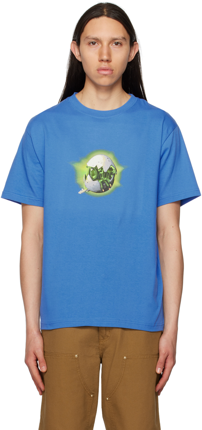 Blue Classic Dino T-Shirt by Dime on