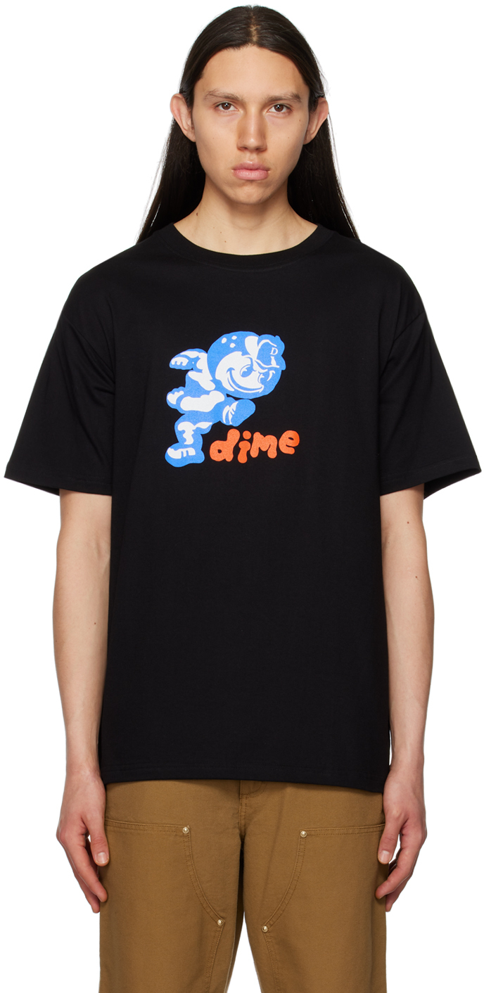 Dime: Black Ballboy T-Shirt | SSENSE
