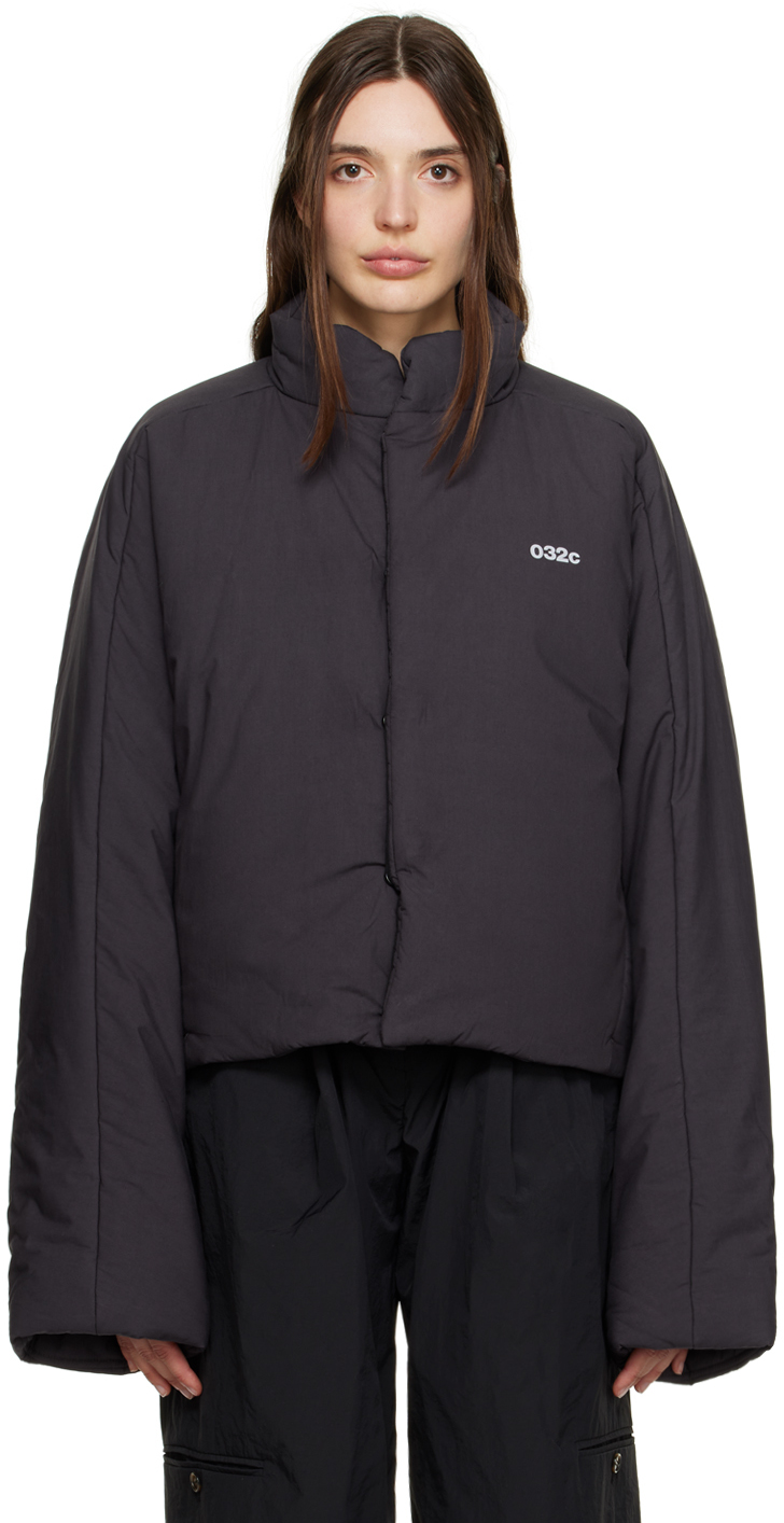 032C PURPLE TRAPEZE JACKET