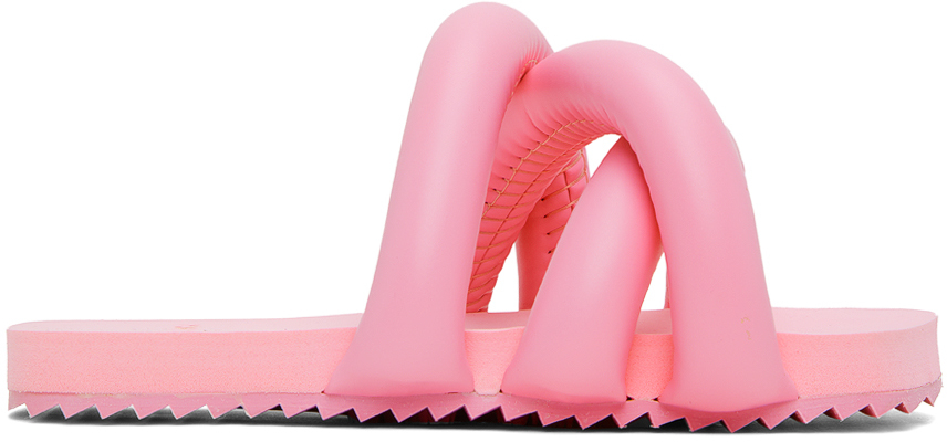Shop Yume Yume Pink Tyre Slides In Gum