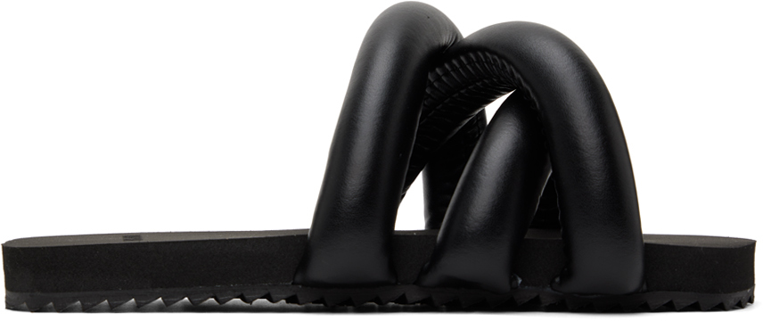 YUME YUME: Black Tyre Slides | SSENSE