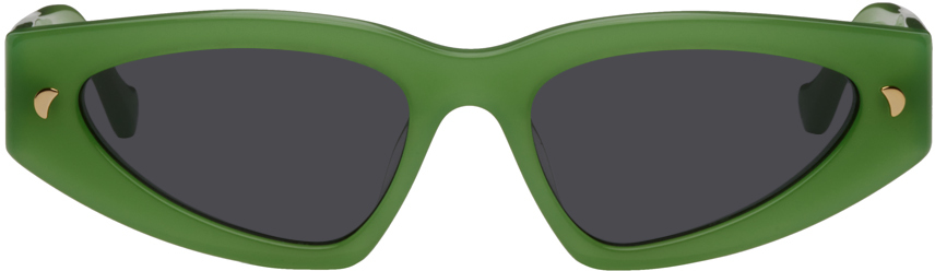 Nanushka Green Crista Sunglasses