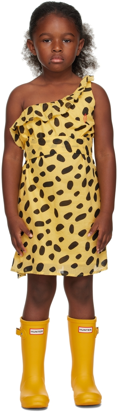 The Animals Observatory Kids Yellow Weasel Dress