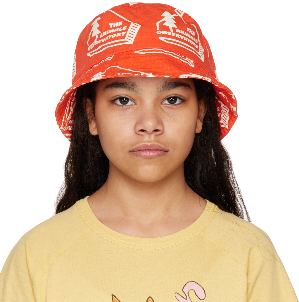 kids-red-the-animals-starfish-bucket-hat-by-the-animals-observatory