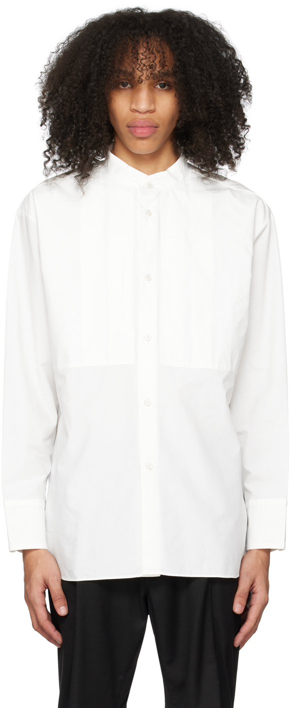 CCP White Pleated Shirt