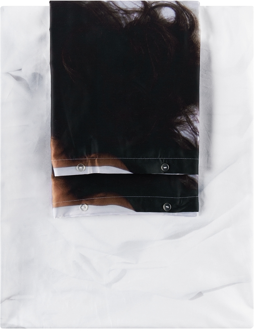 White Nº12 Couple Bedding Set by Bless | SSENSE Canada