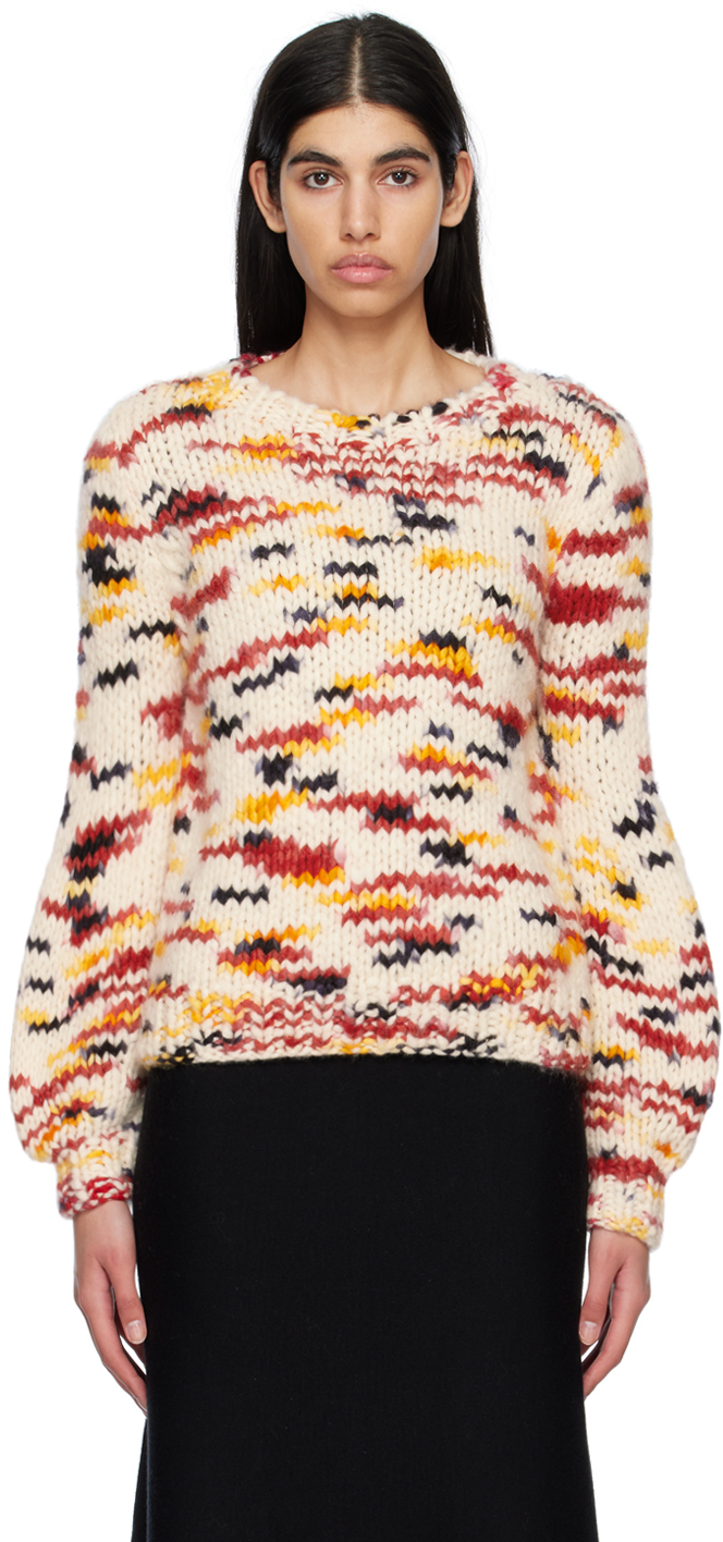 Gabriela Hearst Off-White Lawrence Sweater