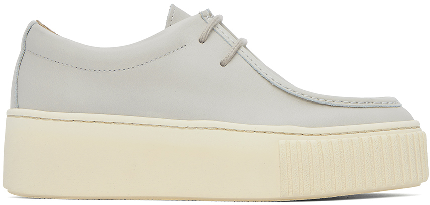 Gabriela Hearst Taupe Fontaina Sneakers In Crm Cream