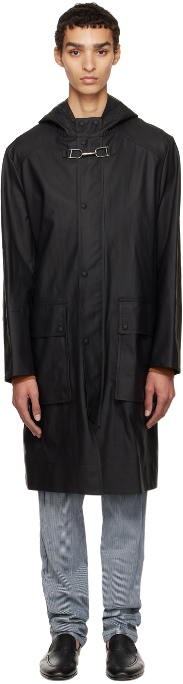 Black Coated Coat