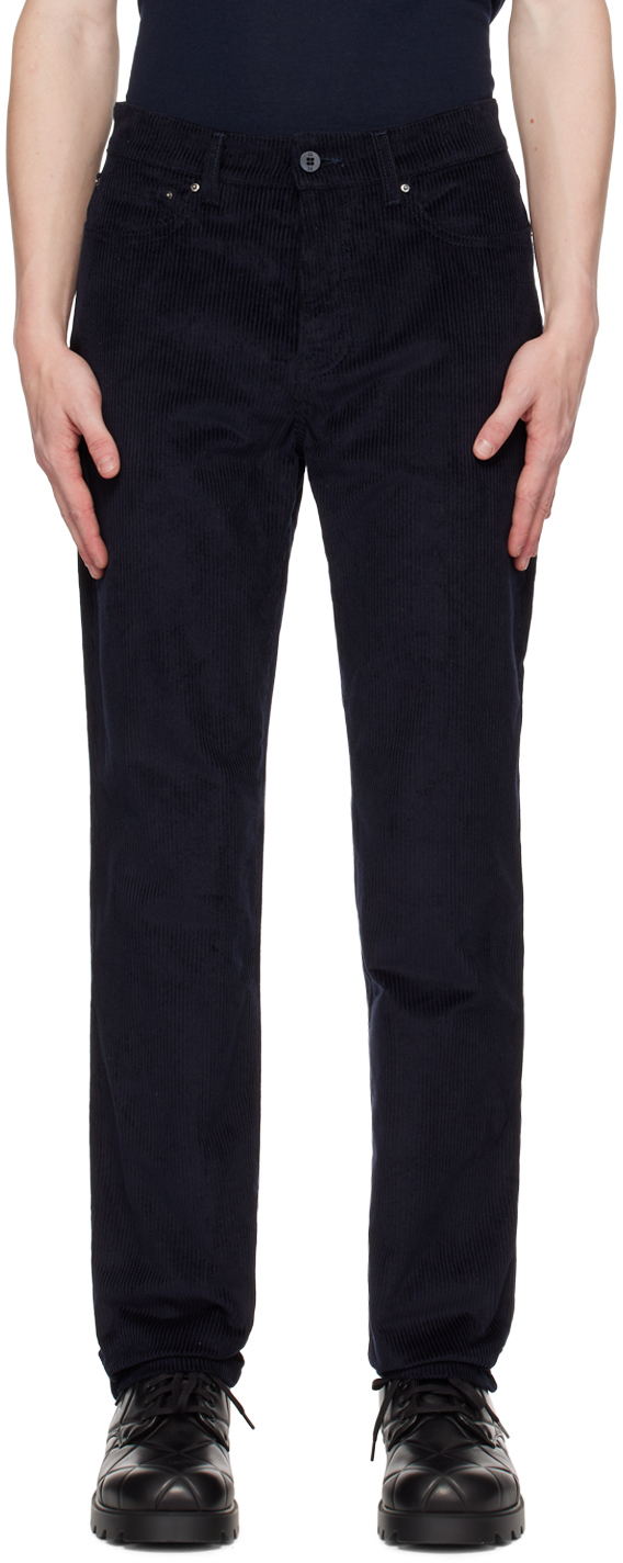 Gabriela Hearst: Navy Austin Trousers