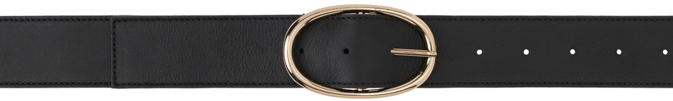 Beaufille Black Oval Belt
