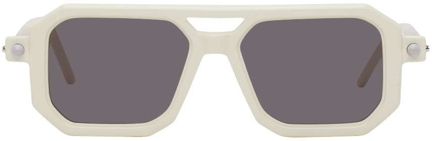 Shop Kuboraum White P8 Sunglasses