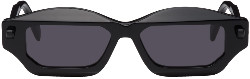 Shop Kuboraum Black Q6 Sunglasses