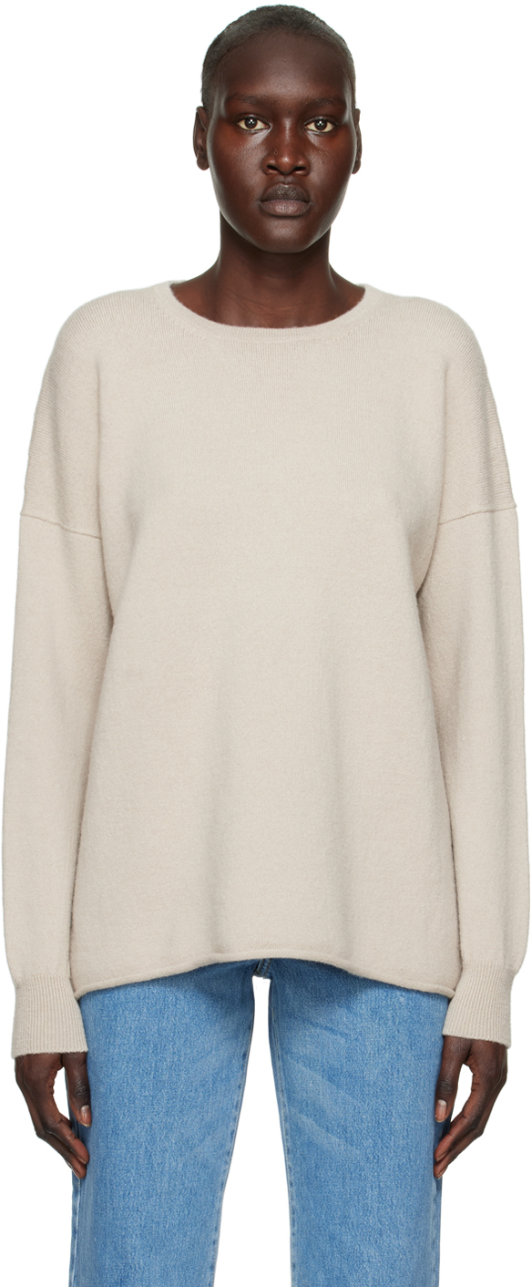 Lauren Manoogian: Beige Base Sweater | SSENSE