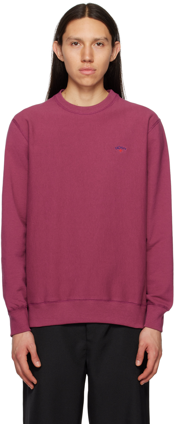 Noah Purple Classic Sweatshirt In Rose