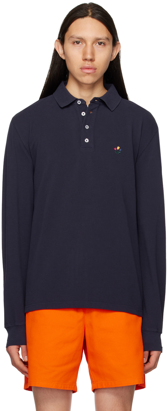 Noah Jersey Long Sleeve Polo