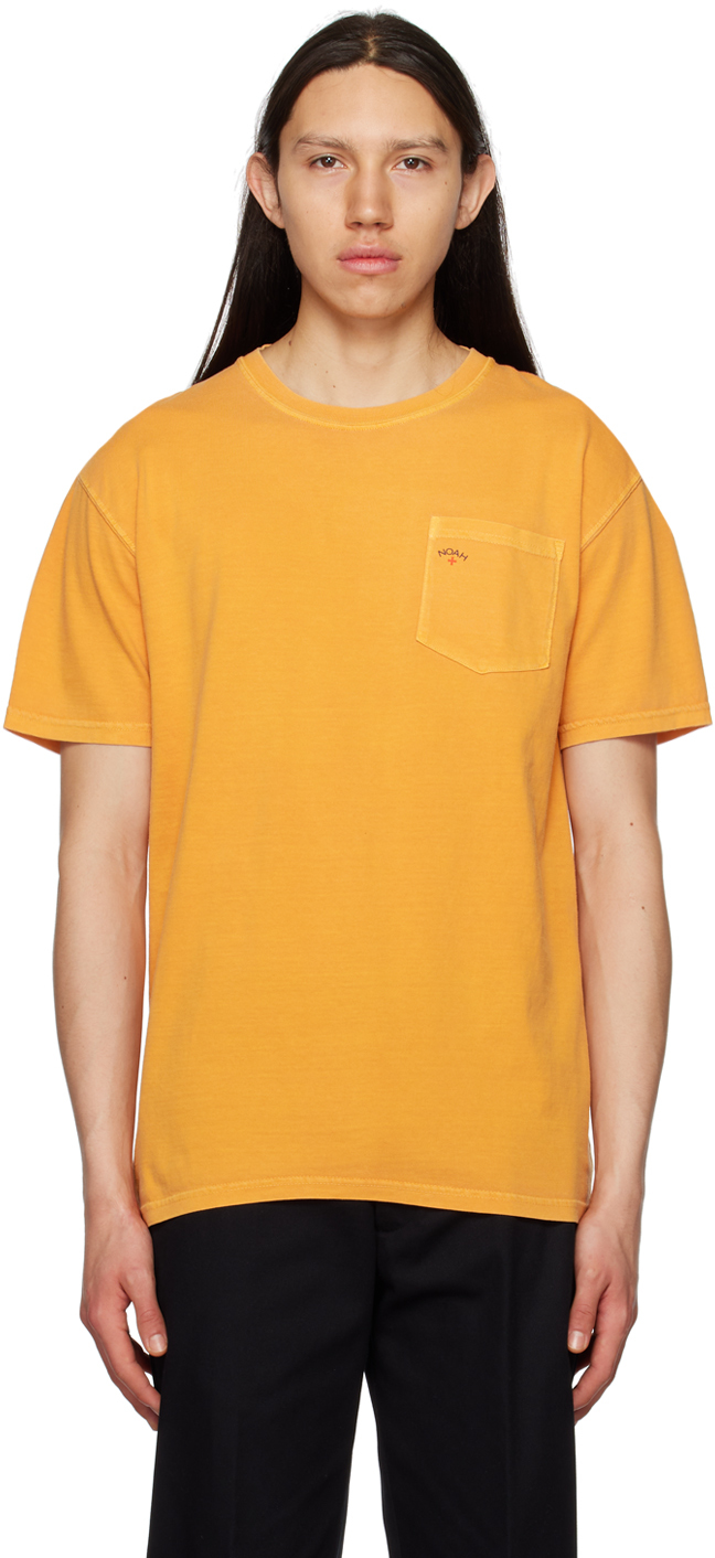 Noah Orange Core T-shirt In Tangerine
