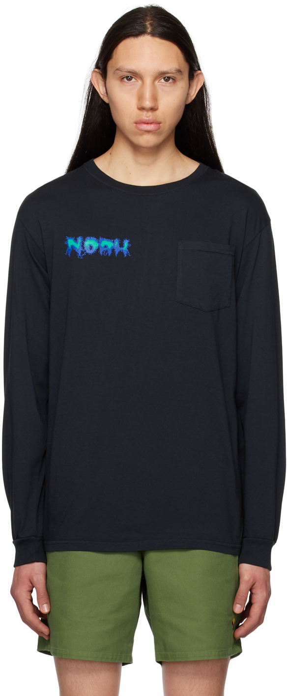 Noah Black Shock Long Sleeve T-shirt
