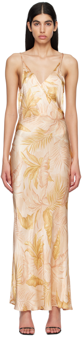 【関税込み】BEC + BRIDGE ゴールド Dusty Palms マキシドレス Gold Dusty Palms Maxi Dress by BEC + BRIDGE on Sale
