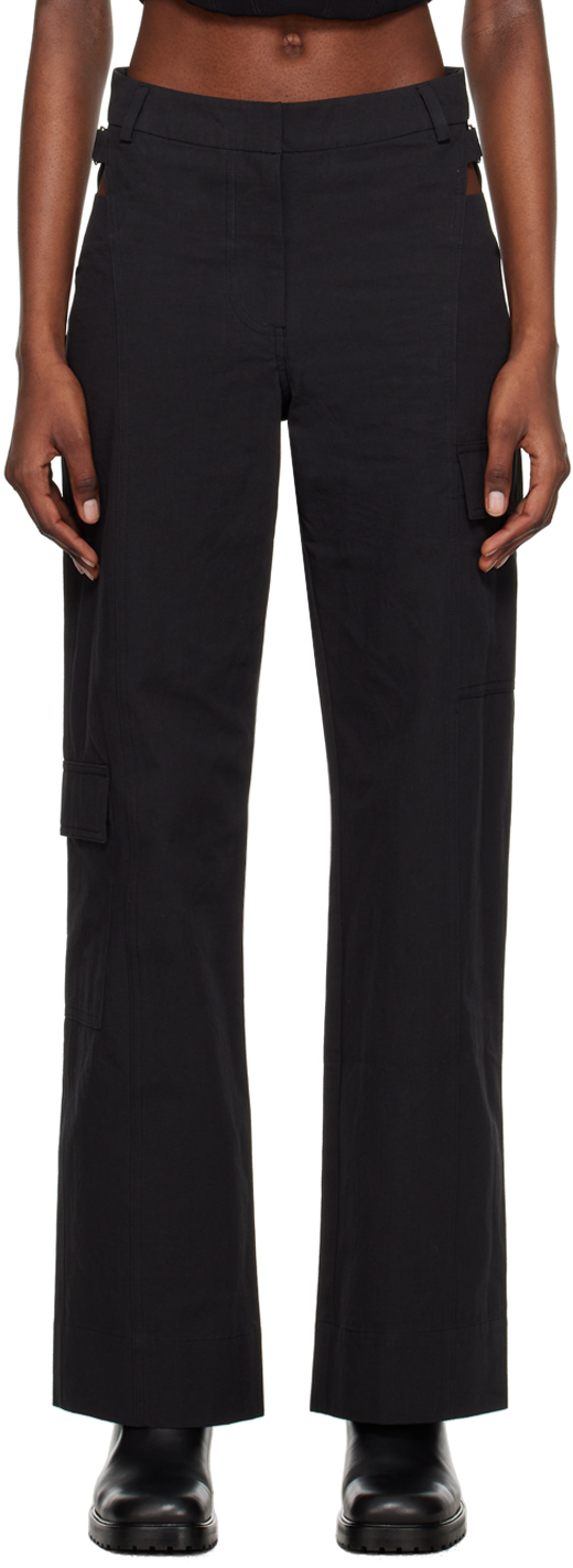 Black Riley Trousers