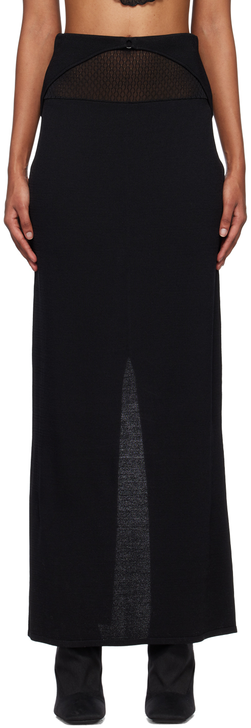 Bec + Bridge Black Skylar Maxi Skirt
