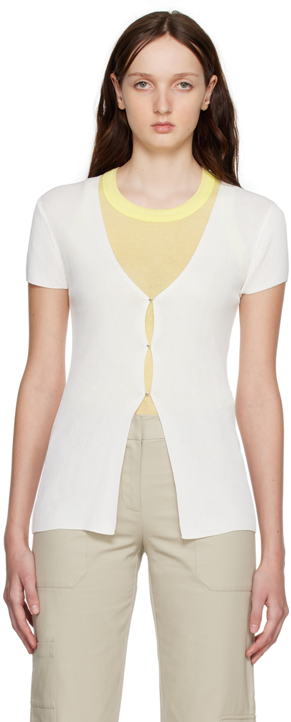 Bec & Bridge Off-white Tilda T-shirt In Ivory