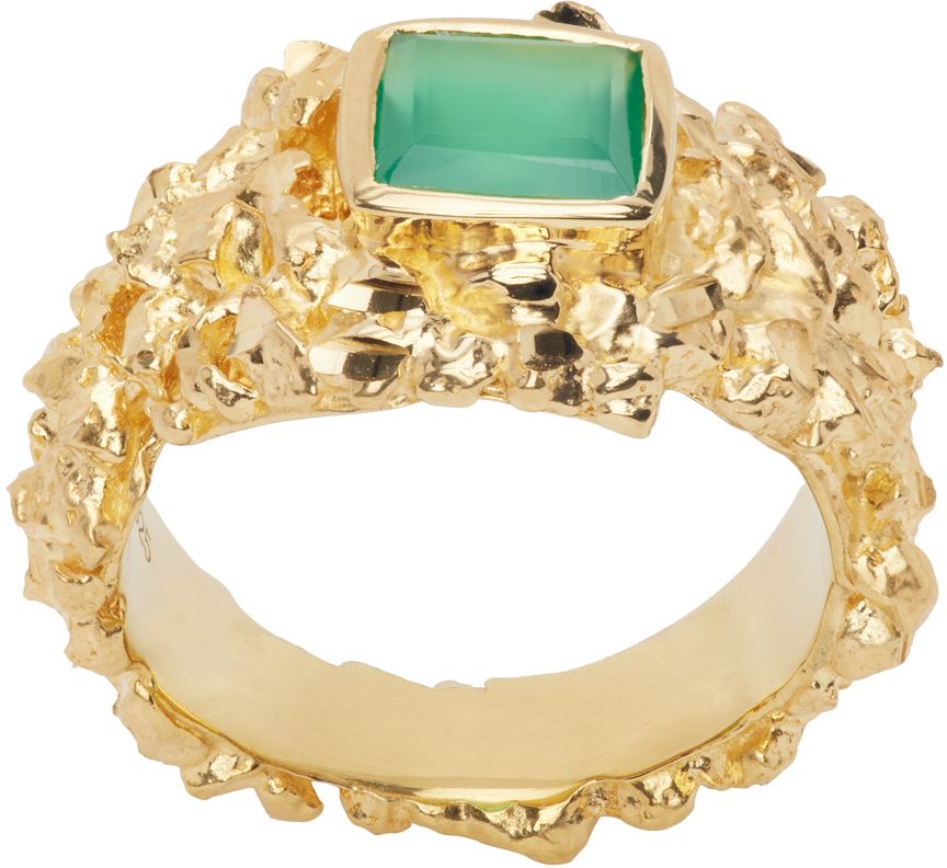 Gold Gem VC017 Ring by Veneda Carter on Sale