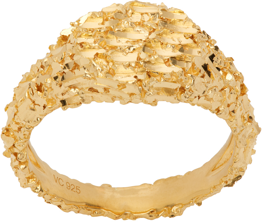 SSENSE Exclusive Gold VC001 Ring